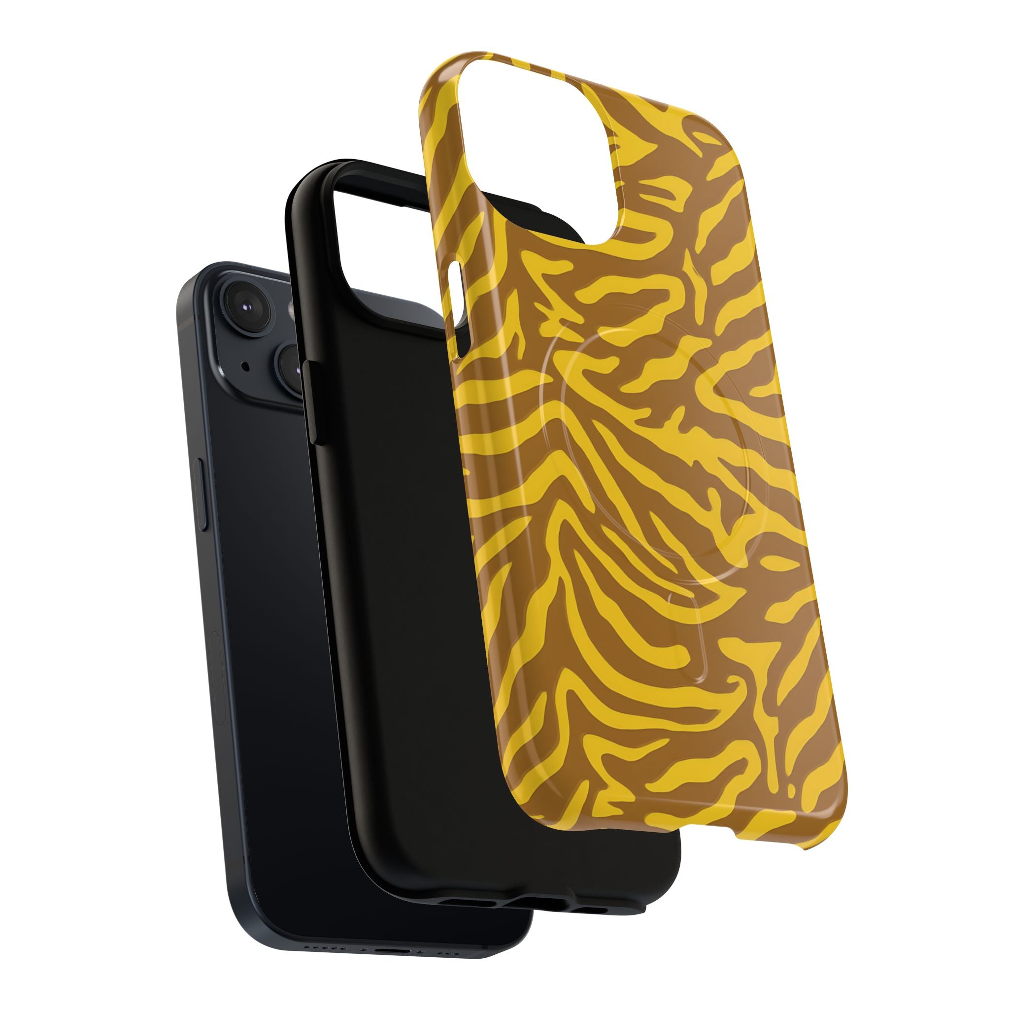 Zebra Print Magnetic qual Case