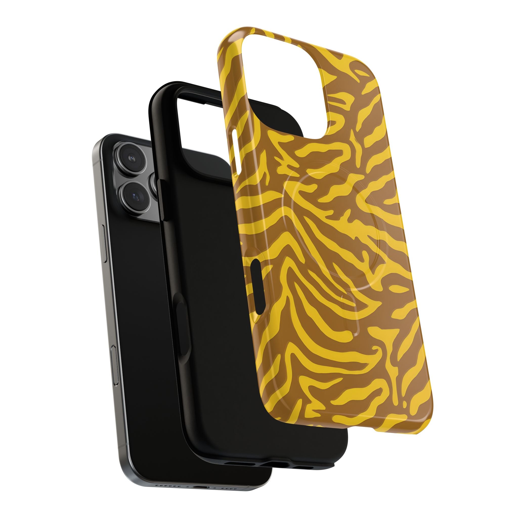 Zebra Print Magnetic qual Case
