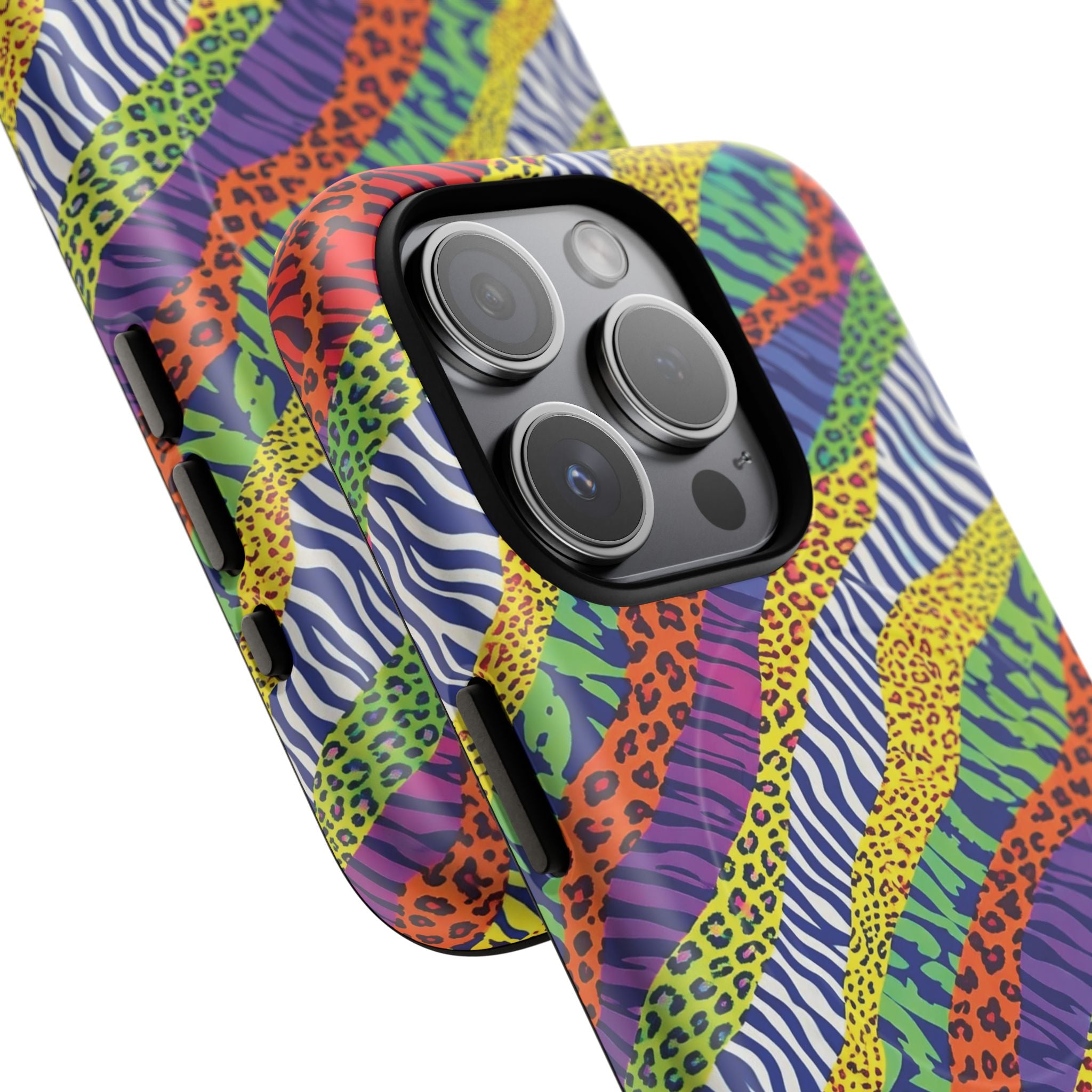 Tough Magnetic Case — Animal Print Arcoíris