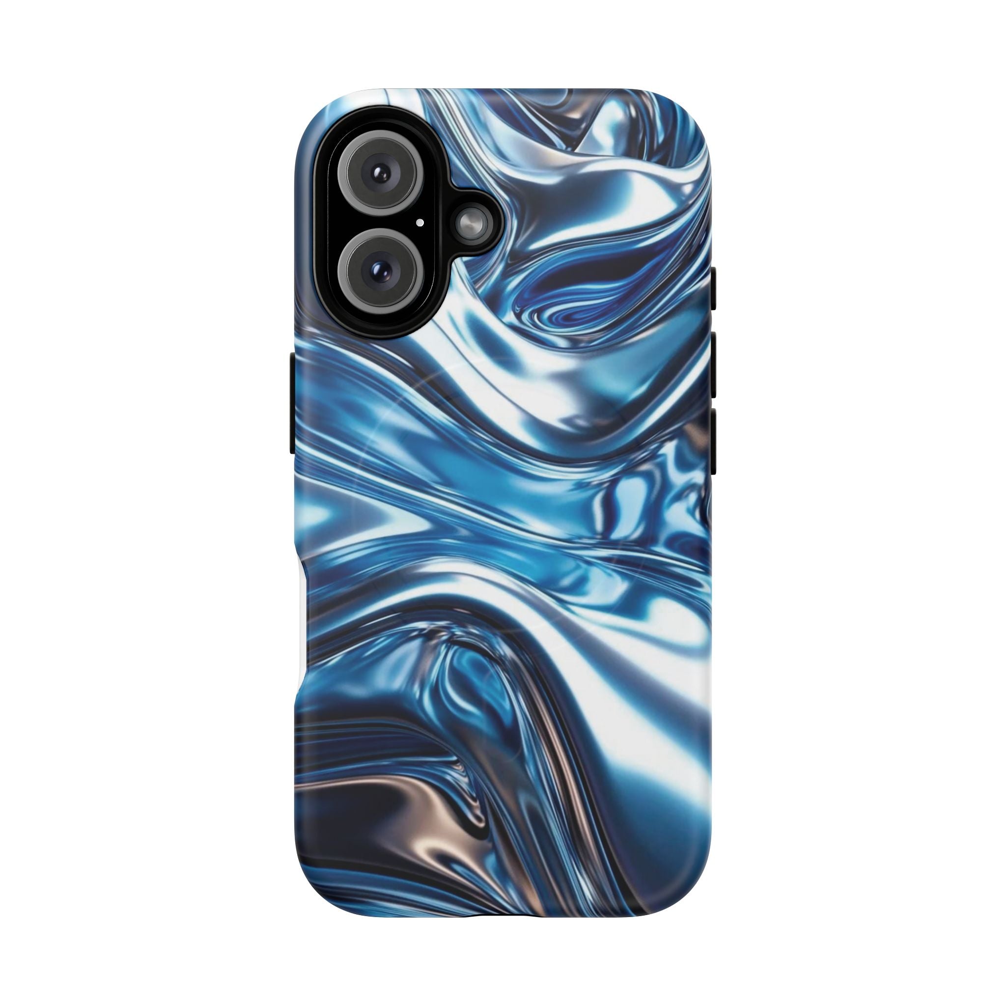 Mirror Gradient Blue Magnetic Phone Case