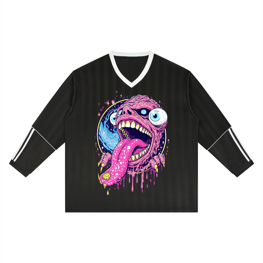 Unisex Striped Soccer Jersey