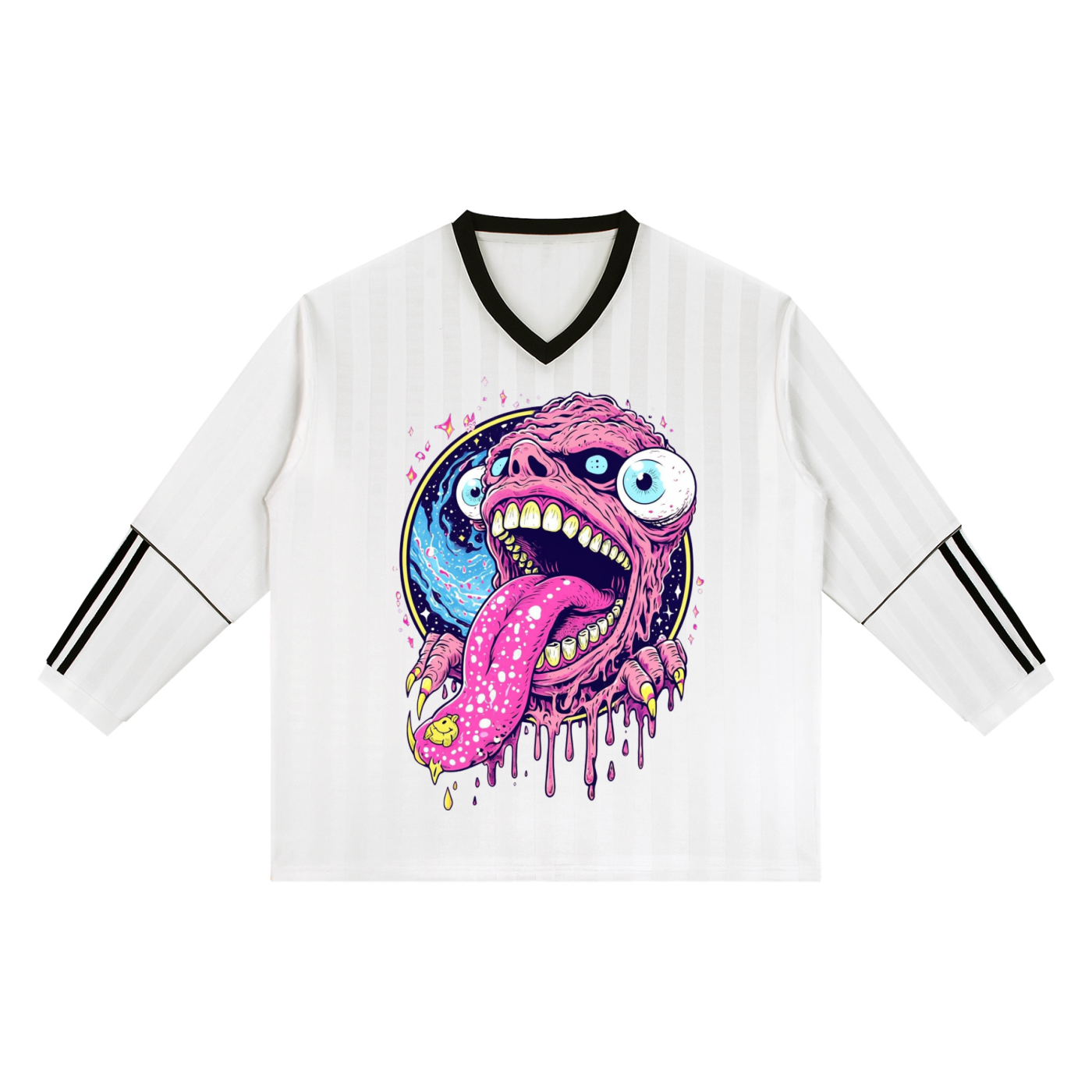 Unisex Striped Soccer Jersey